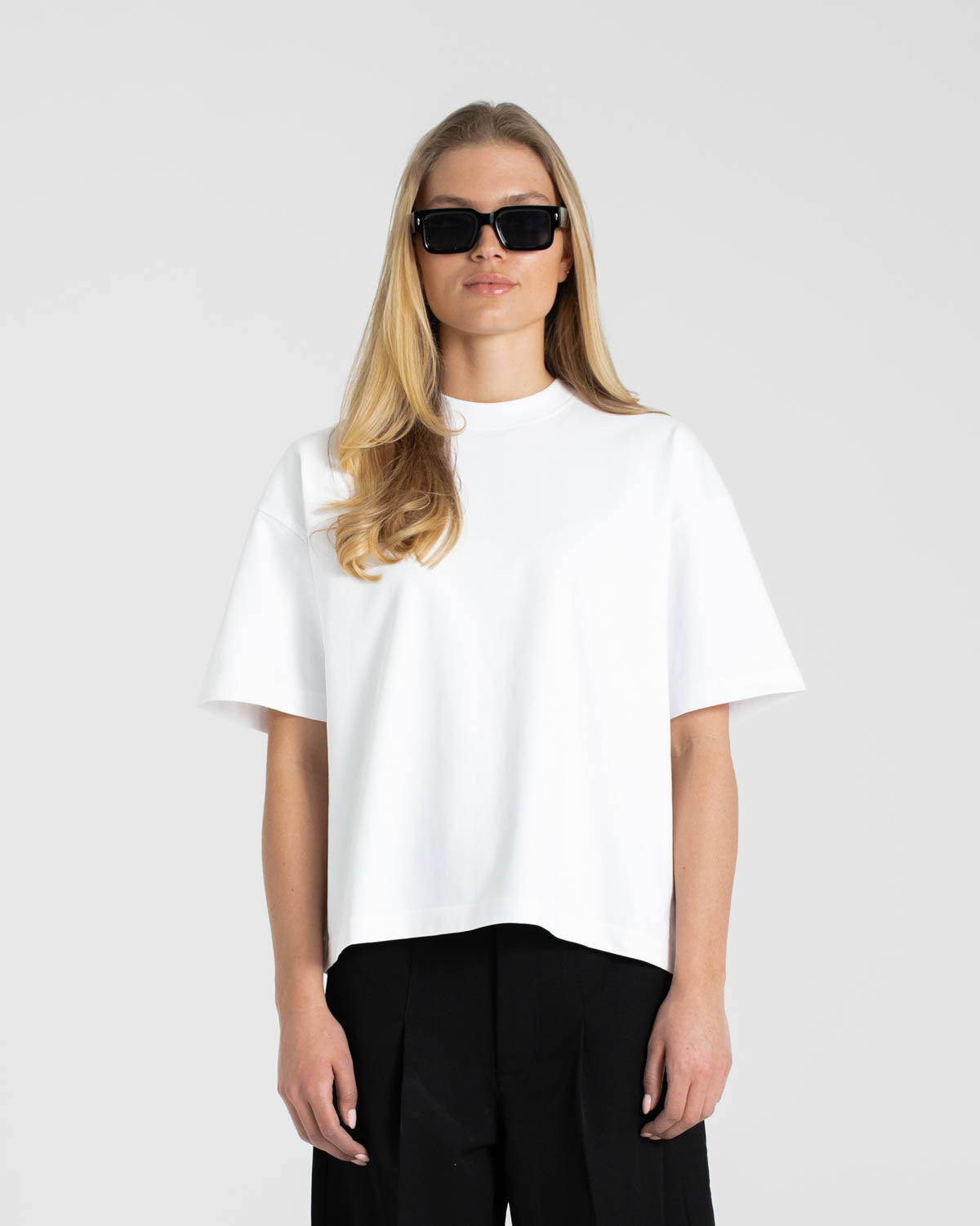 Leeres T-Shirt aus Weiß